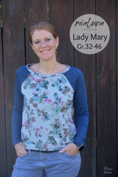 Ebook Lady Mary legeres Raglanshirt und Pulli für Damen Gr. 32-46